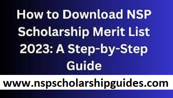 NSP Scholarship Merit List 2023