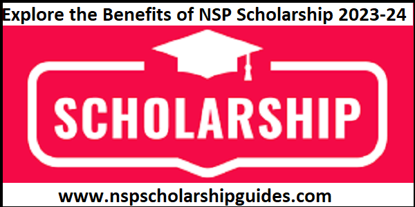 Explore the Benefits of NSP Scholarship 2023-24