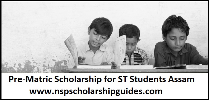 Pre-Matric Scholarship for ST Students Assam 2023-24