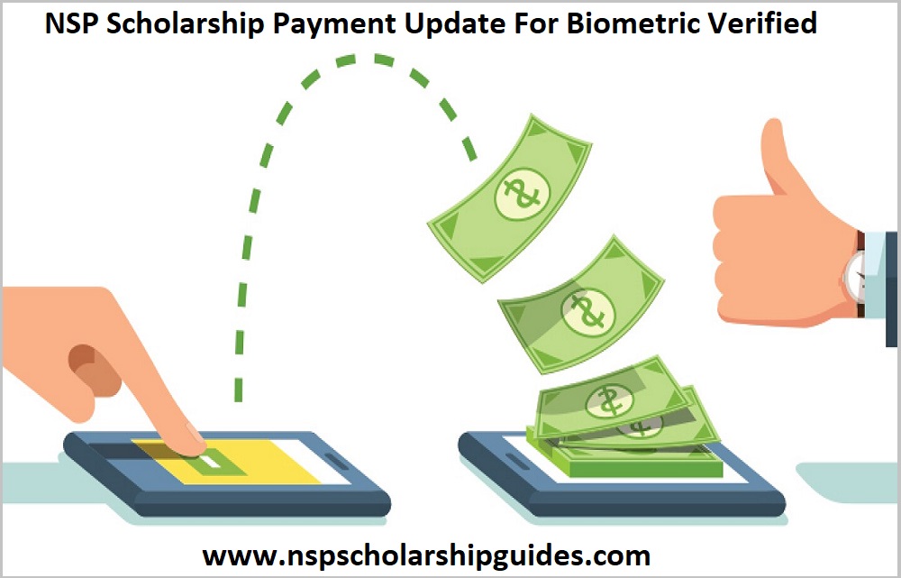 NSP Scholarship Payment Update For Biometric Verified 2023